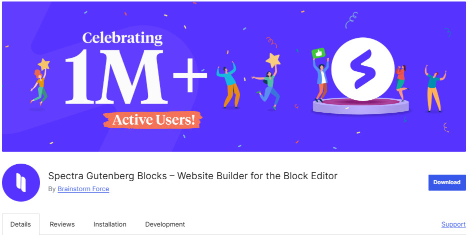 Plugin Spectra của giao diện Astra