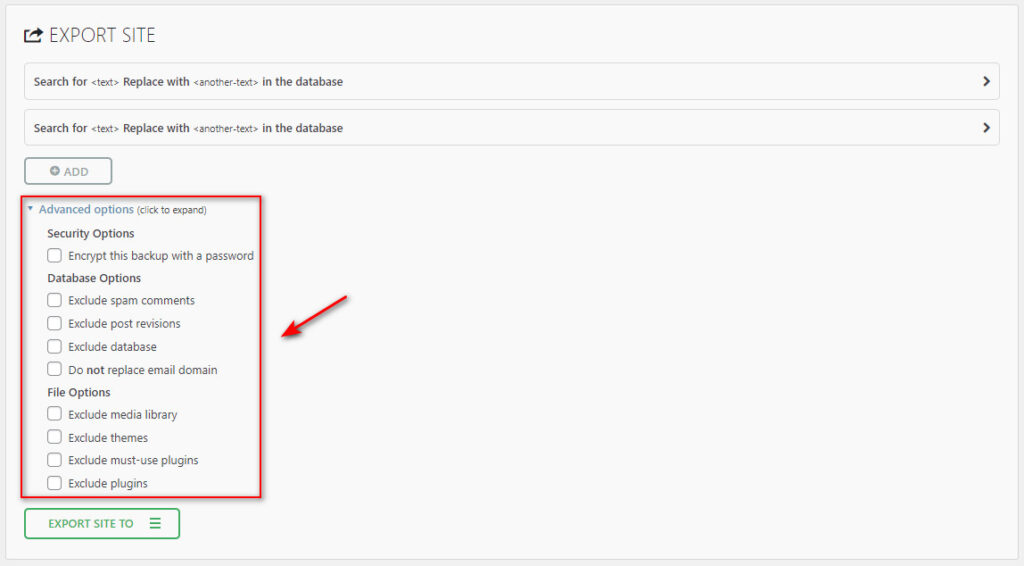 backup va restore wordpress bang plugin all in one wp migration 5