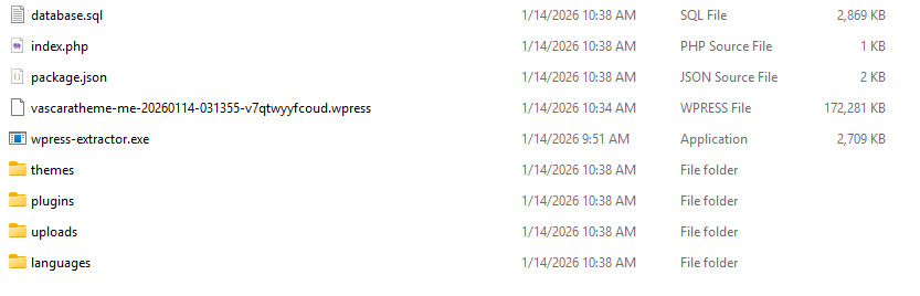 backup va restore wordpress bang plugin all in one wp migration 8